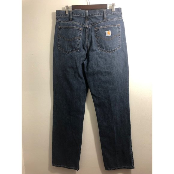 Carhartt Mens Blue Jeans size 34x34 - Picture 8 of 8
